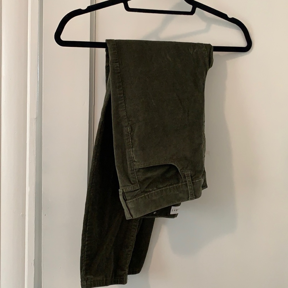 Loft corduroy pants